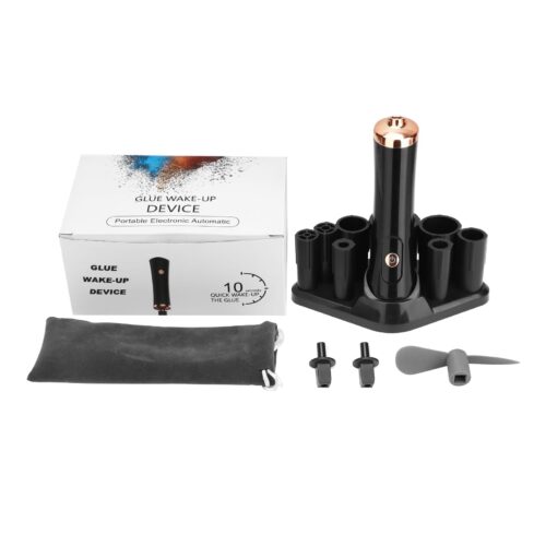 Aparat Ventilator agitare adeziv Negru