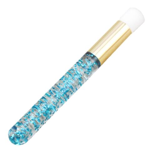 perie curatare glitter blue