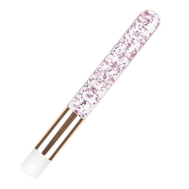 perie curatare glitter mov