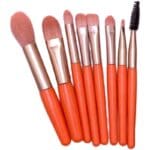 mini set portabil 8 pensule pentru machiaj flippy super soft makeup profesional incepatori maner erg main 65533a1ce8d9d