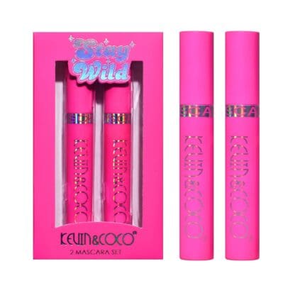 set 2 mascara kevin coco stay wild 2 culori 15 1 x 8 5 x 2 2 cm negru maro 66050e97046ed