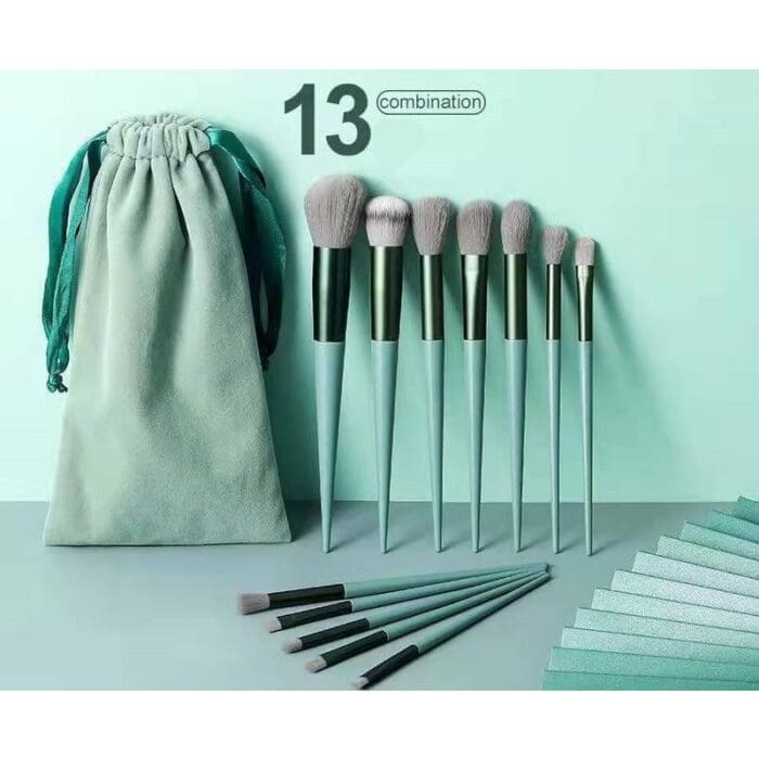 sijiqing 13 pcs makeup brush set super soft eye shadow makeup brush tool 642fda161aa71