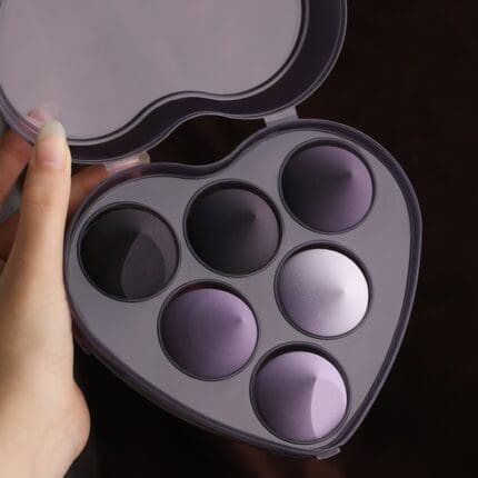 beauty makeup egg suit gourd powder puff water drop powder puff 6 pcair cushion sponge 642fea678ea1f