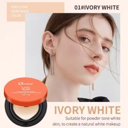 Fond de Ten CC Cream Cushion Ocheal 01 Ivory white