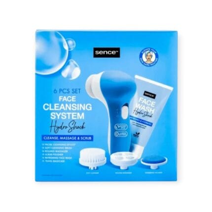 Sense beauty set pentru curatarea fetei (aparat+accesorii) Hydro Shock 21579