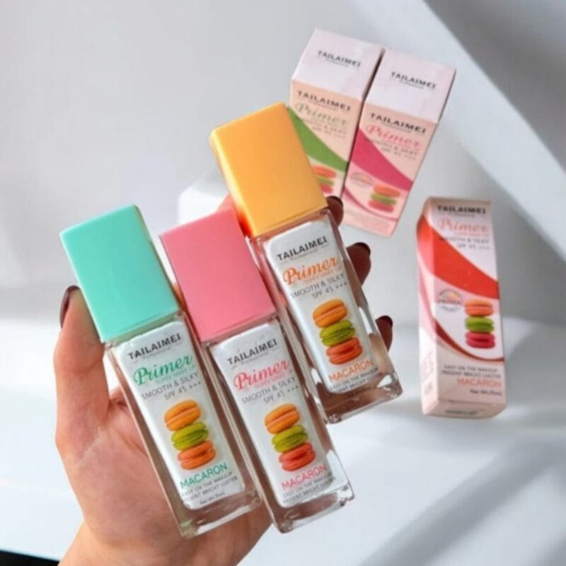 Tailaimei Primer SPF 45+ Super Make Up 5 în 1 Macaron