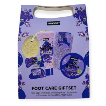 CADOU PLANET LOVE SENCE SET INGRIJIRE PICIOARE 5 PIESE