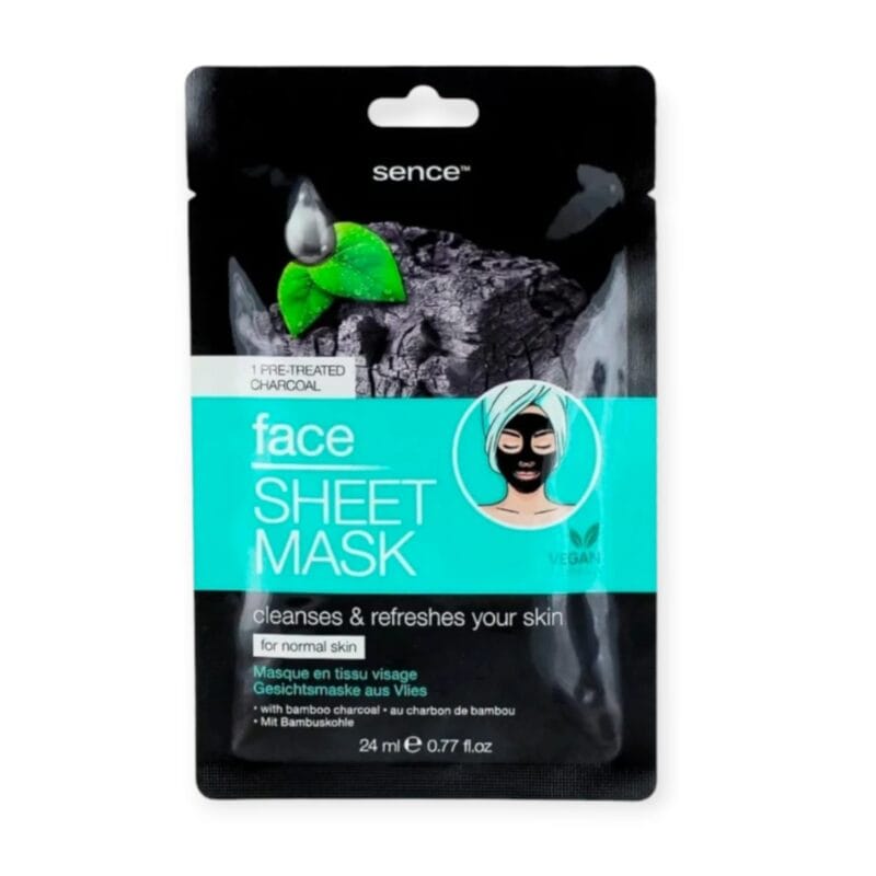 SENCE MASCA FACIALA 4X7G CHARCOAL