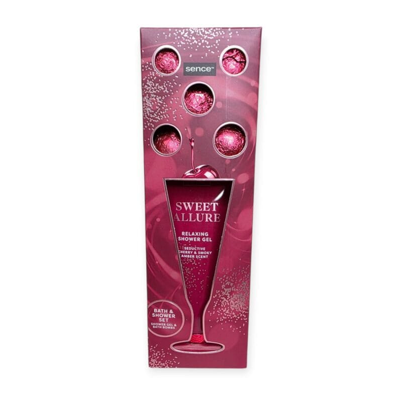 Set Cadou Sence Bath & Shower Bombs – Cherry 🍒